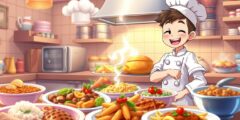 لعبة طبخ “Cooking Fever” – طاهي سعيد وأطباق لذيذة – جيمز أونلاين